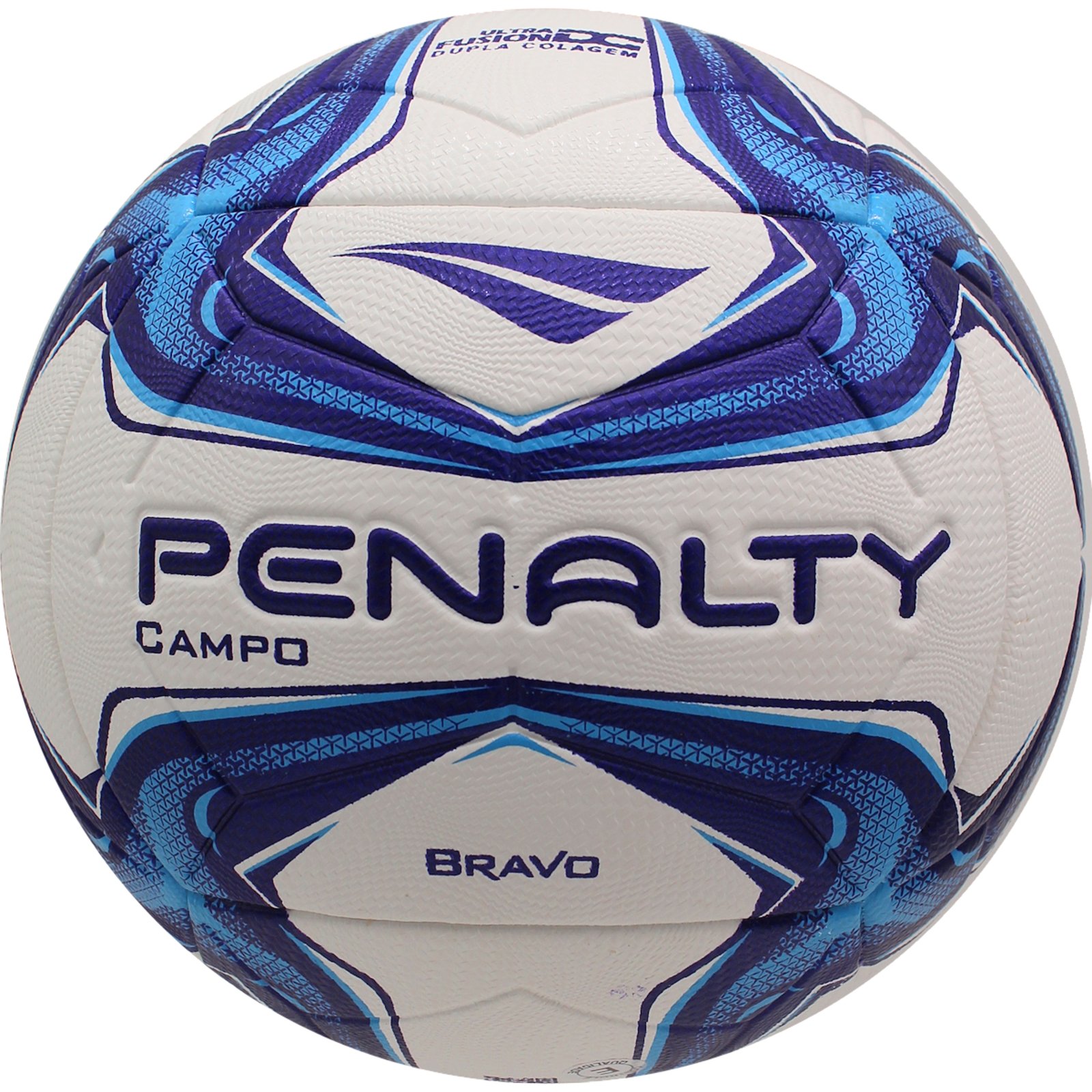 Bola Futebol de Campo Penalty Bravo XXIV Ultra Fusion 6D Penalty Branco - Marca Penalty