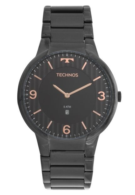 Relógio Technos GL15AM4P Preto - Marca Technos 