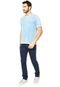 Camiseta Calvin Klein Jeans Reta Azul - Marca Calvin Klein Jeans
