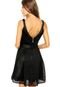 Vestido Carmim Bia Fancing Preto - Marca Carmim