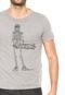 Camiseta Cavalera Esqueleto Skate Cinza - Marca Cavalera