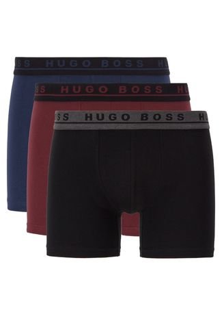 Conjunto BOSS 3 cuecas boxer Multicolorido