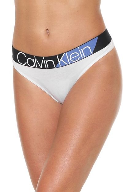 Calcinha Calvin Klein Underwear Bold Branca - Marca Calvin Klein Underwear