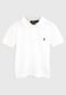 Camisa Polo Polo Ralph Lauren Infantil Logo Off-White - Marca Polo Ralph Lauren
