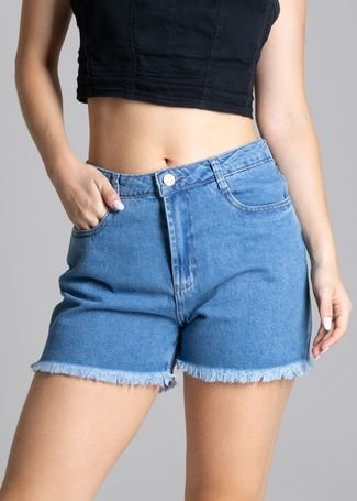 Shorts Jeans Sawary - 275764 - Azul - Sawary