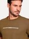 Camiseta Aramis Masculina Confort Bold Espelhado Marrom Mascavo - Marca Aramis