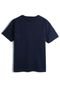 Camiseta Kyly Menino Escrita Azul-Marinho - Marca Kyly