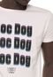 Camiseta Doc Dog Manga Curta Lettering Rosa - Marca Doc Dog