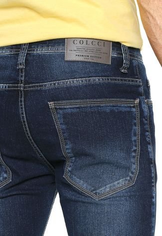 Calça Jeans Colcci Reta Azul