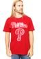 Camiseta Manga Curta New Era Philadelphia Phillies Vermelha - Marca New Era