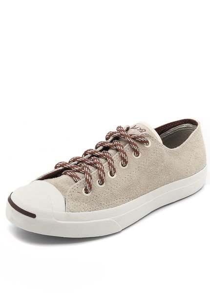 Tênis Couro Converse Jack Purcell Bege - Marca Converse