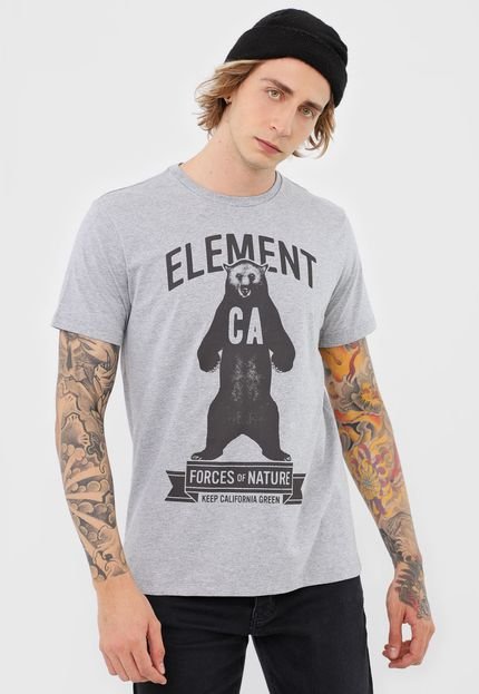 Camiseta Element Future Nature Ii Cinza - Marca Element