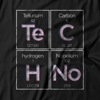 Camiseta Feminina Techno - Preto