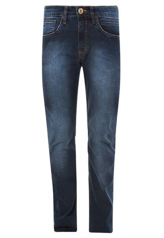 Calça Jeans Colcci Comfort Reta Estonada New Azul