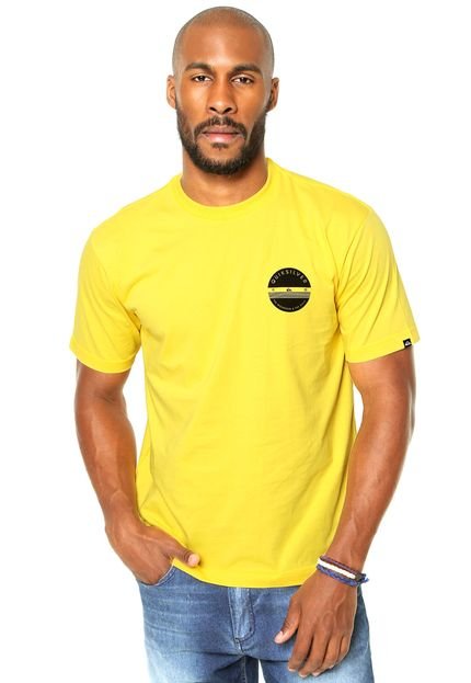 Camiseta Quiksilver Locked In Lemon Amarela - Marca Quiksilver