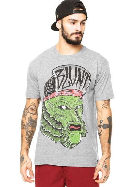 Camiseta Blunt Monster Cinza - Marca Blunt