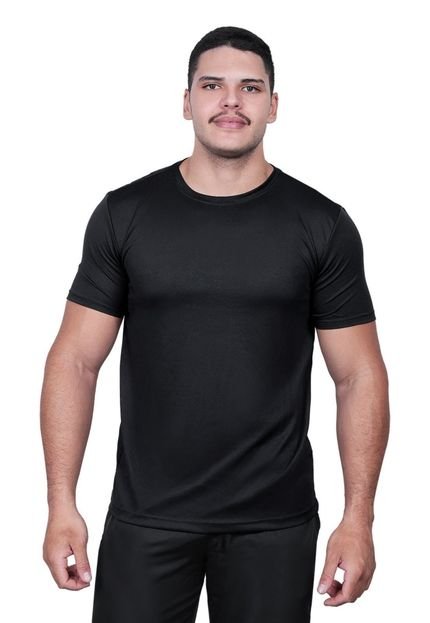 Camiseta Masculina Dryfit Techmalhas Preto - Marca TECHMALHAS