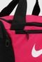 Bolsa Nike Brsla Xs Duff 9.0 Preta/Rosa - Marca Nike