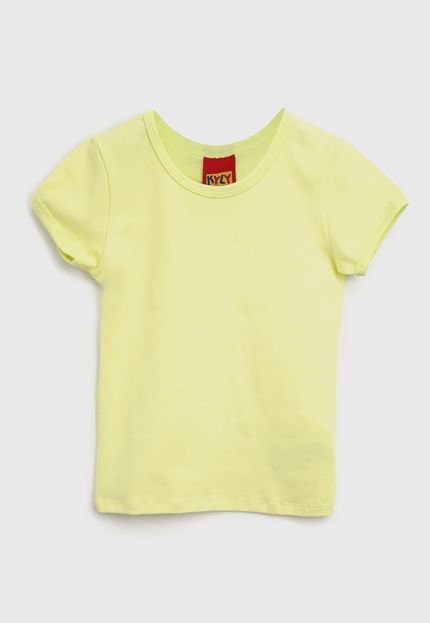 Blusa Kyly Infantil Lisa Amarela - Marca Kyly