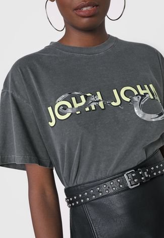 Camiseta John John Eagle Line Grafite - Compre Agora