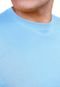 Camiseta Masculina Básica Techmalhas Azul Claro - Marca TECHMALHAS