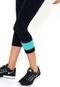 Legging Lupo Sport AF Capri Felina Azul-Marinho - Marca Lupo Sport