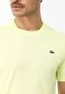 Camiseta Lacoste Ultra Dry Amarela - Marca Lacoste