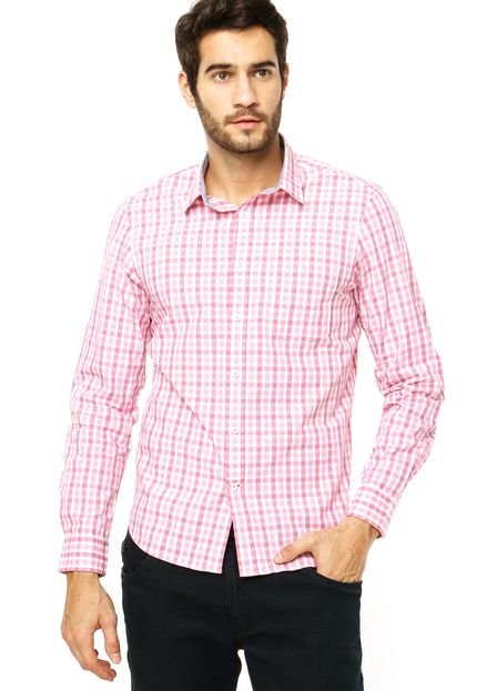 Camisa Richards Authentic Rosa - Marca Richards