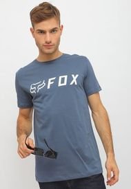 Polera Fox Apex Tee Azul - Calce Regular
