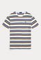 Camiseta Polo Ralph Lauren Listras Branca - Marca Polo Ralph Lauren