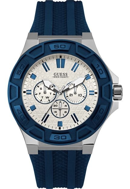 Relógio Guess 92587G0GSNU3 Azul/Prata - Marca Guess