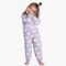 Pijama Bebê Menina Estampa de Nuvens Kyly  Lilás - Marca Kyly