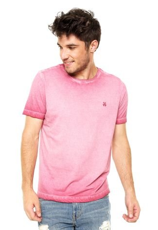 Camiseta John John Logo Rosa - Compre Agora