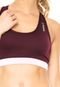 Top Reebok Wor Sh Roxo - Marca Reebok