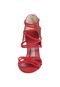Sandália My Shoes Gladiadora Vermelha - Marca My Shoes