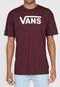 Camiseta Vans Classic Vinho - Marca Vans