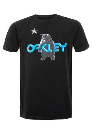 Camiseta Oakley Bear Republic - Camiseta Oakley Bear Republic - Oakley