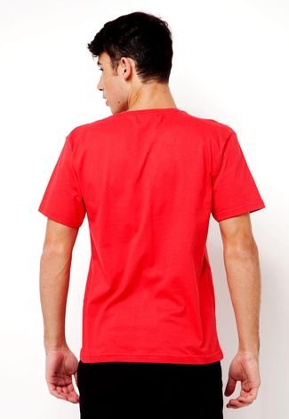 Camiseta Lemon Groove Maritime Vermelha