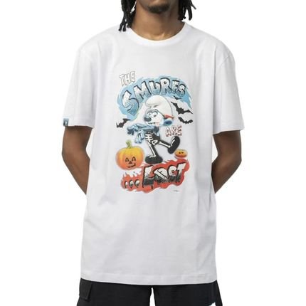 Camiseta Lost Smurfs Halloween SM24 Masculina Branco - Marca ...Lost