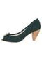 Peep Toe Capodarte Brand Verde - Marca Capodarte