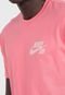 Camiseta Nike SB  Logo Rosa - Marca Nike SB