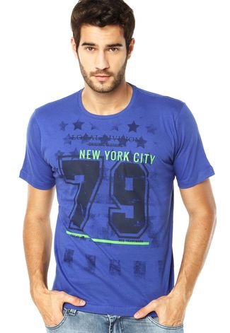 Camiseta Local New York City 79 Azul