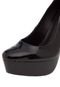 Scarpin Salt Bico Redondo Preto - Marca Salt