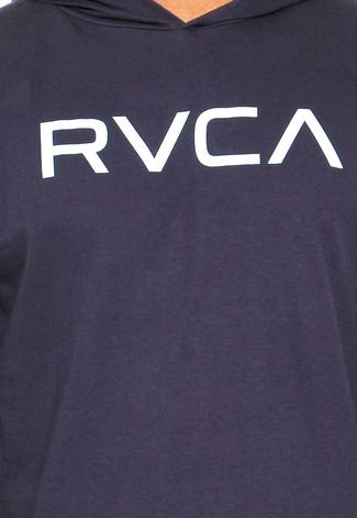 Camiseta RVCA Big Rvca Azul-Marinho/Preta