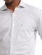 Camisa Aramis Masculina Regular Tricoline Micro Grid Xadrez Azul Preta Branca - Marca Aramis