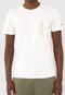 Camiseta New Era Codes Melange Off-White - Marca New Era