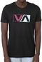 Camiseta RVCA Lateral Va Preta - Marca RVCA
