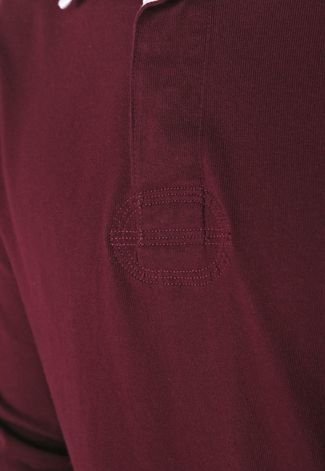 Camisa Polo Polo Ralph Lauren Reta Logo Vinho