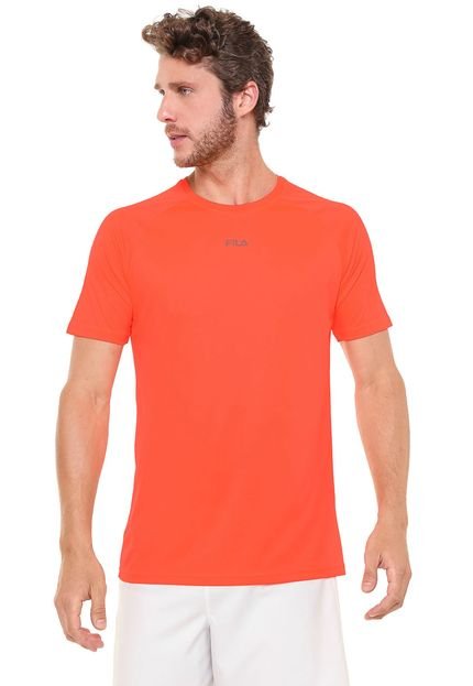 Camiseta Fila Basic Train Coral - Marca Fila