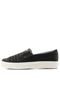 Slip On Couro Verofatto Lasercut Preto - Marca Verofatto